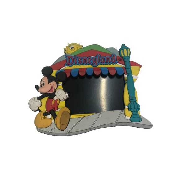 Disney Other - Vintage Disneyland Mickey Mouse Main Street Rubber 3D Magnet